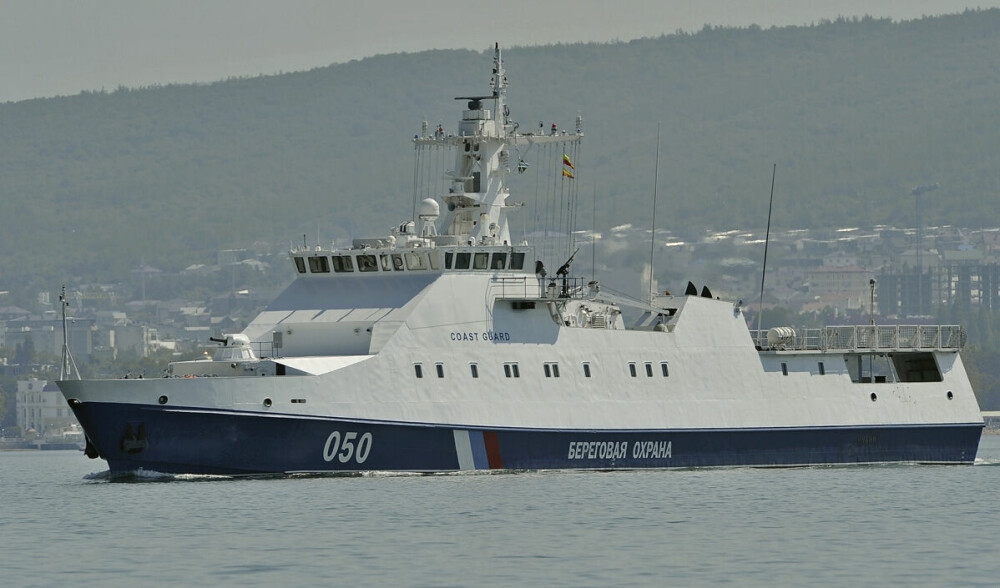 <b>RUSSLANDS KYSTVAKT:</b> Rubin-klassen er bygget for den russiske kystvakten, som er administrativt underlagt den føderale sikkerhetstjenesten (FSB)
