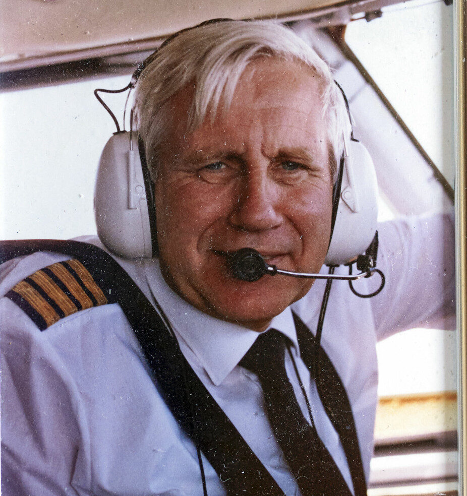 ERFAREN PILOT: Ektemannen Finn Petter Berg var en erfaren pilot med mange års fartstid også som instruktør.