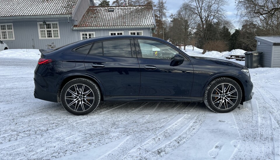 Fossilt: AMG GLC SUV og Coupé vil også komme med fossilmotoren 43 4Matic, men den får salgsstart først i 2024.