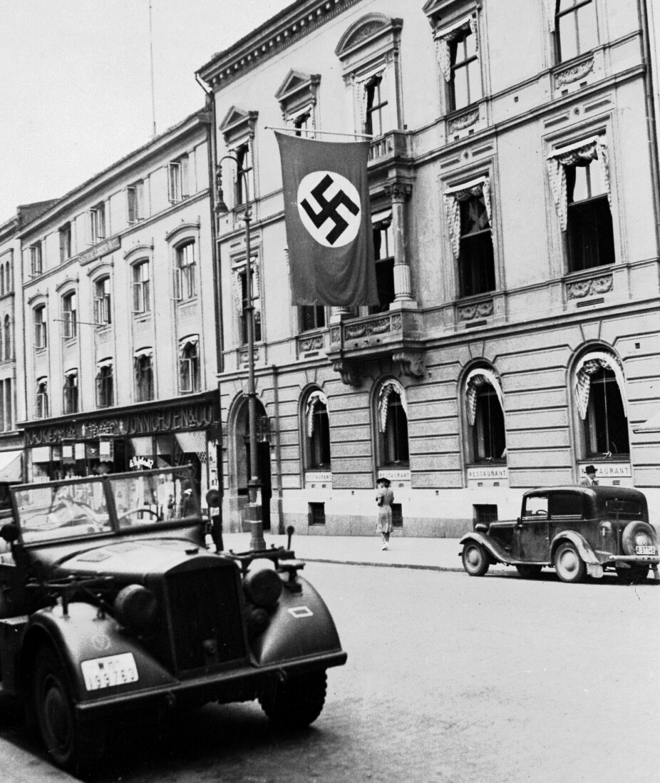 <b>NORGE OKKUPERT:</b> Under okkupasjonen av Norge fra 1940 til 1945 ble mange bygninger beslaglagt av tyskerne.