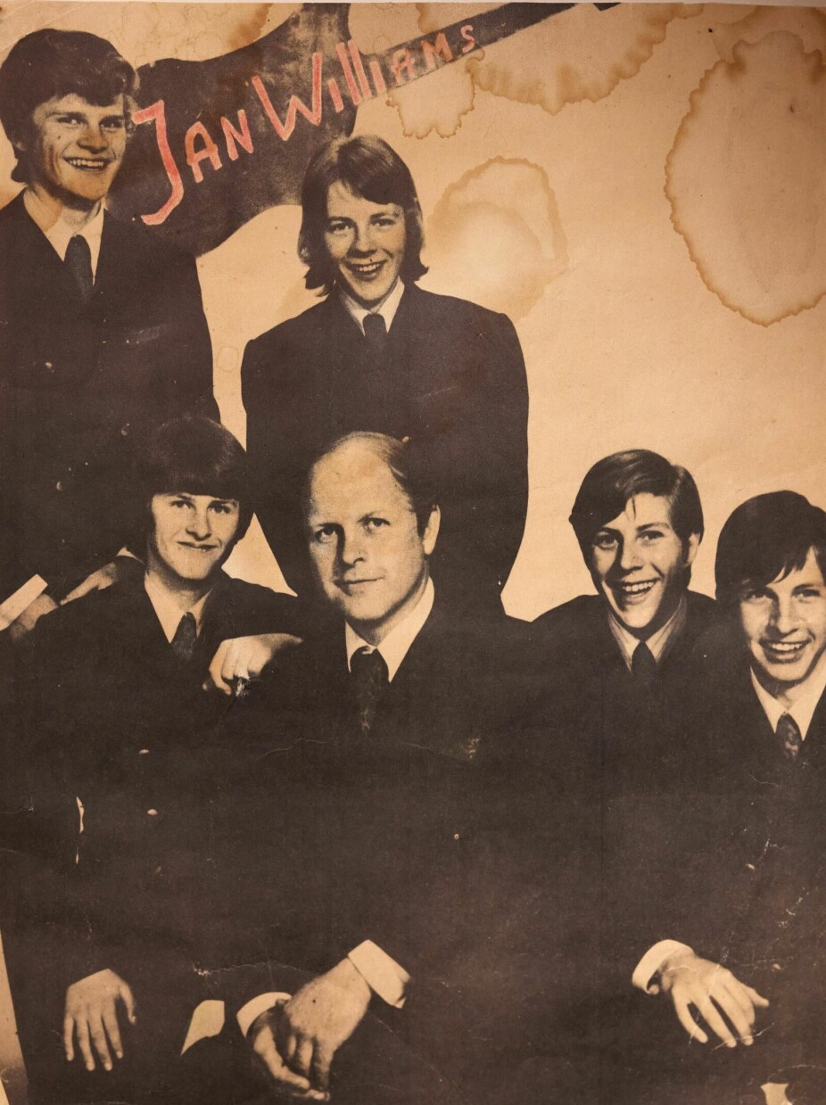 <b>FAMILIEBÅNDET:</b> Faren Jan William startet et band i 1966 der sønnene William og Åge var med. 