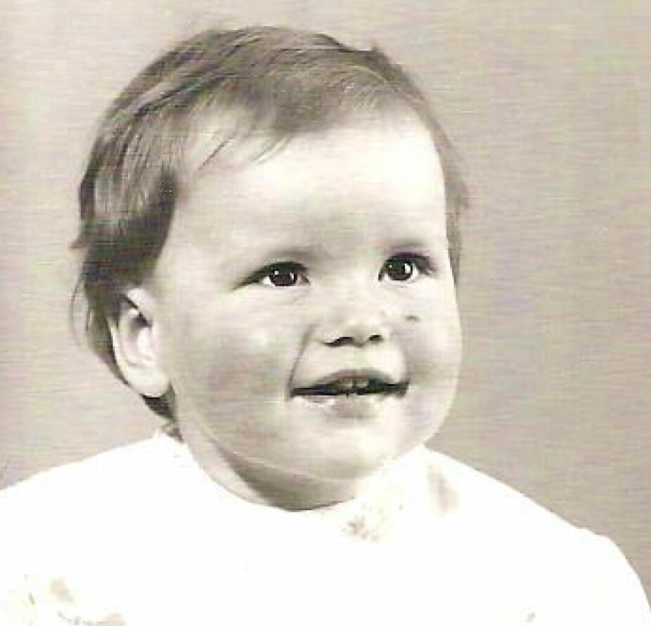 <b>TIDLIG BLID: </b>Jenny, som er født i 1964, vokste opp i Bjerkvik i Narvik med mor, far og to søsken.
