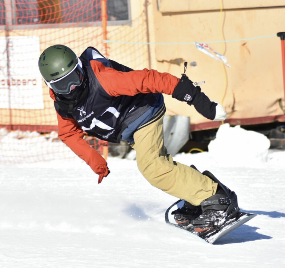 <b>GIR ALT:</b> Snowboard er livet for Niklas, som er på landslaget i snowboard og har tre NM-gull!