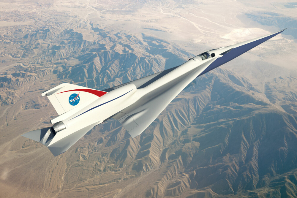 <b>DELER KUNNSKAP:</b> Med Quesst-prosjektet ønsker NASA å bruke X-59 til å samle inn data for kommersielle aktører som vil produsere arvtagerne til Concorde.