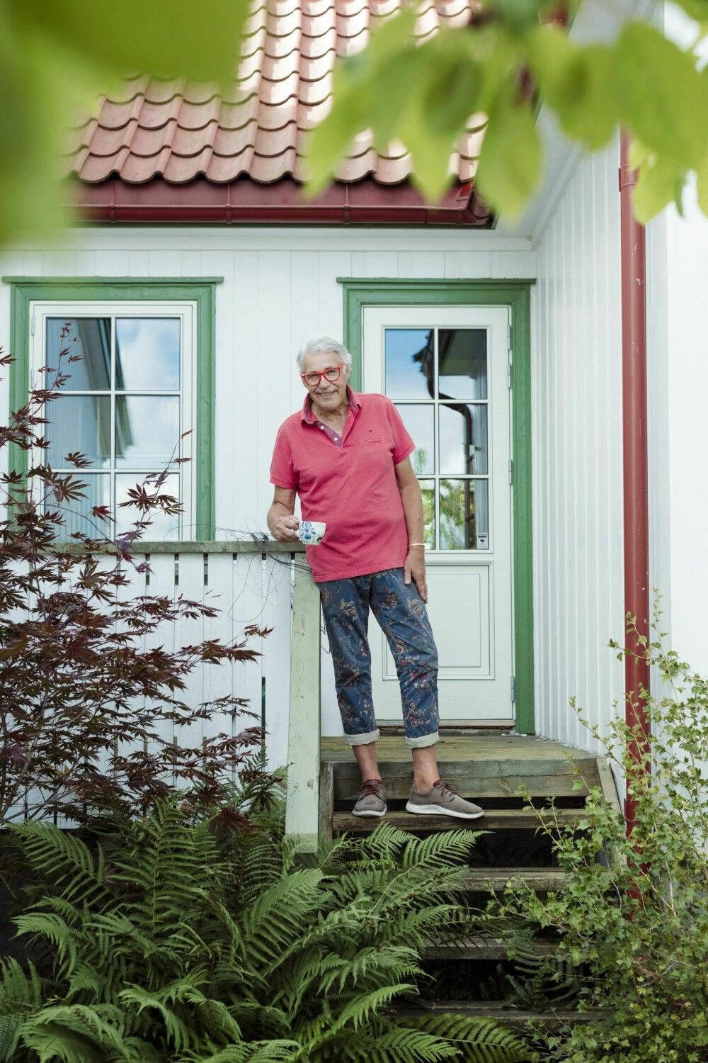 <b>VELKOMMEN INN:</b> Finn og Knut har et nydelig hus i Åsgårdstrand. Når mildværet kommer, flytter de inn i perlen ved sjøen.