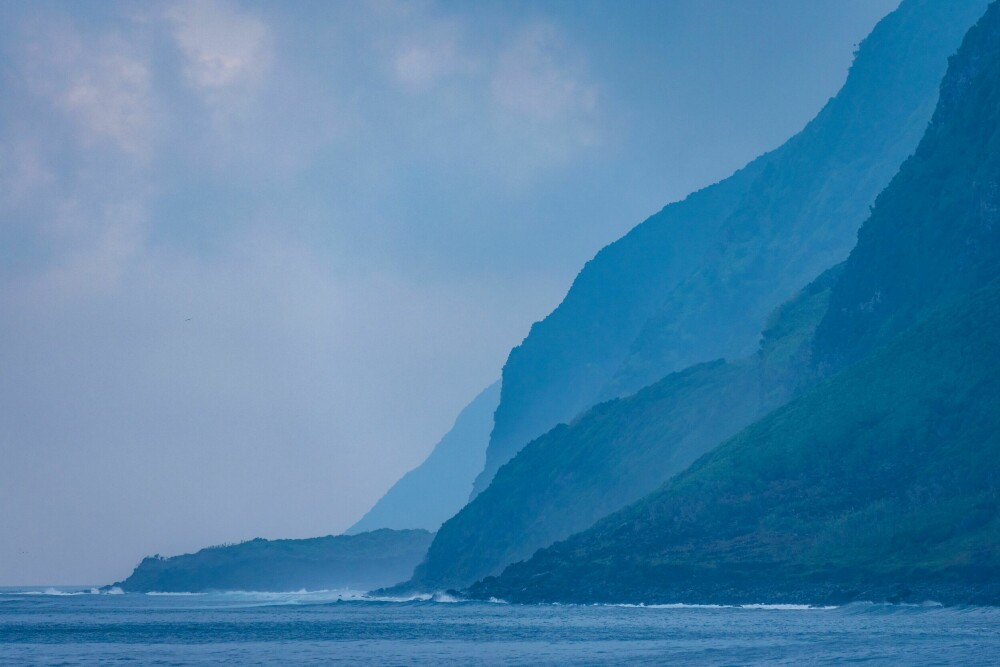 <b>DRAMATISK:</b> Naturen er stedvis dramatisk på Azorene.