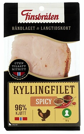 Kyllingfilet spicy