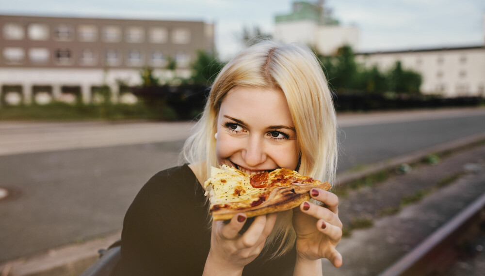 <b>FINN BALANSEN: </b>Du kan fortsatt unne deg en pizzabit i ny og ned om du skal ned i vekt. Men kanskje ikke like ofte som før.