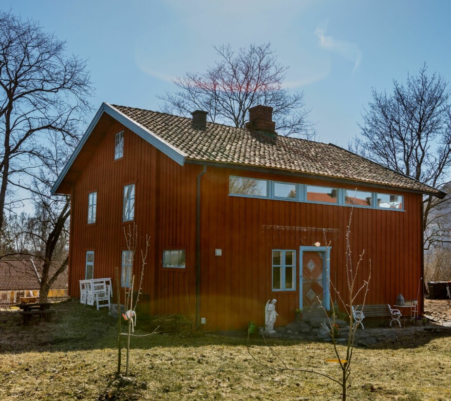 <b>HISTORIE I VEGGENE:</b> Den koselige «Raudstua» er trolig det eldste huset i Hamar som fortsatt er bebodd.