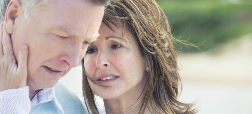 Da mannen min holdt tale for meg på 50-årsdagen, skjønte jeg at noe var veldig galt