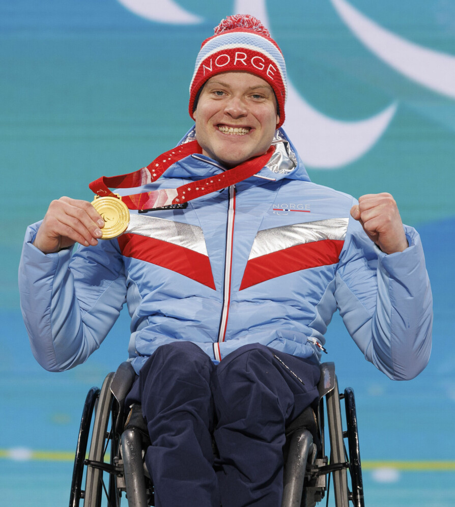 <b>JESPER SALTVIK PEDERSEN: </b>Jesper sanket fire gull og et sølv i paralympics i Beijing i 2022.