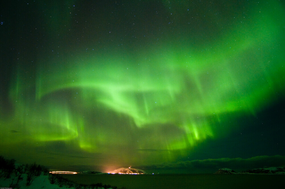 <b>MÅLET:</b> Hensikten med oppskytingen var å få vite mer om nordlyset, Aurora Borealis. Her på himmelen i Tromsø. 
