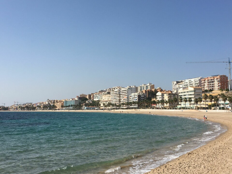 FERIEMÅL: Flere misfornøyde russere har flyttet til Villajoyosa etter invasjonen i Ukraina, og avhopperen Maxim Kuzminov ville slutte seg til dem. Det gikk veldig galt.