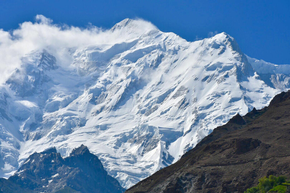 <b>FRYKTET:</b> Nanga Parbat – «Dødsfjellet» oversatt til norsk, er ikke blant de mest klatreteknisk krevende av de 14 fjellene høyere enn 8000 meter, men er beryktet for vær og snøskred. Fjellet ble et traume for verdens mest legendariske klatrer Reinhold Messner.
