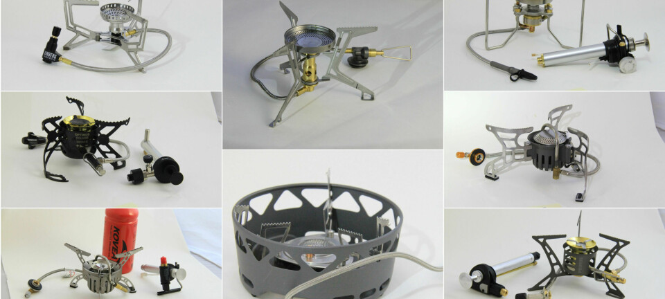 Stor test av gassbrennere og multifuelbrennere: Disse er best å ha med på turen, både sommer og vinter