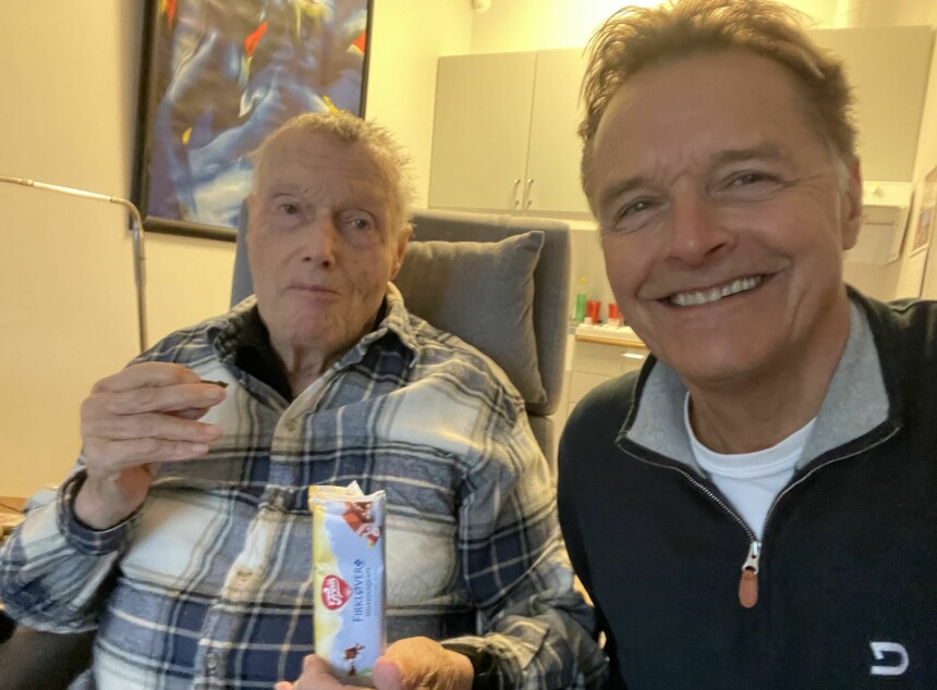 FORBILDE: – Fysisk var pappa et forbilde for meg under oppveksten, en tøffing til å trene og stå på, forteller Dag Otto.