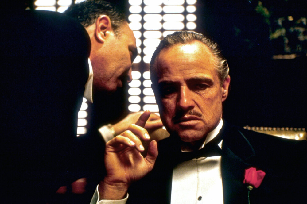<b>COMEBACK: </b>Som mafialederen Don Vito Corleone i «Gudfaren» fikk Marlon Brando et skikkelig oppsving i karrieren igjen i 1972. For rollen ble han tildelt Oscar-pris for beste mannlige skuespiller, men han nektet å motta prisen.