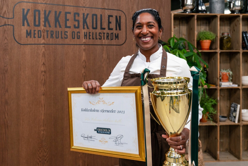 SUVEREN: Siri gikk til topps i «Kokkeskolen med Truls og Hellstrøm» på TV 2 i høst.