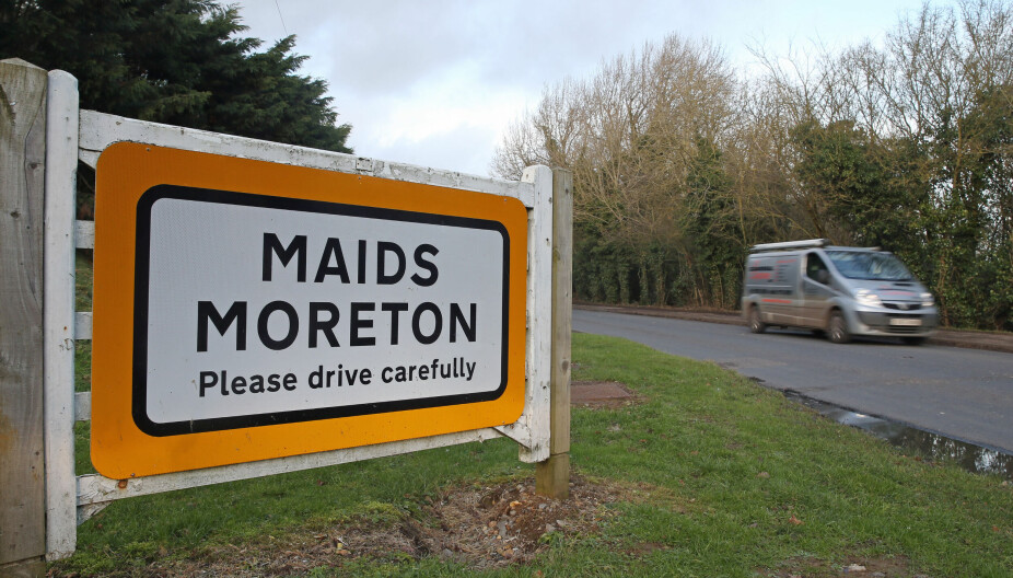 <b>LITEN BYGD:</b> Maids Moreton i Buckinghamshire er et lite og tett sammensveiset tettsted, med et sterkt kirkesamfunn.