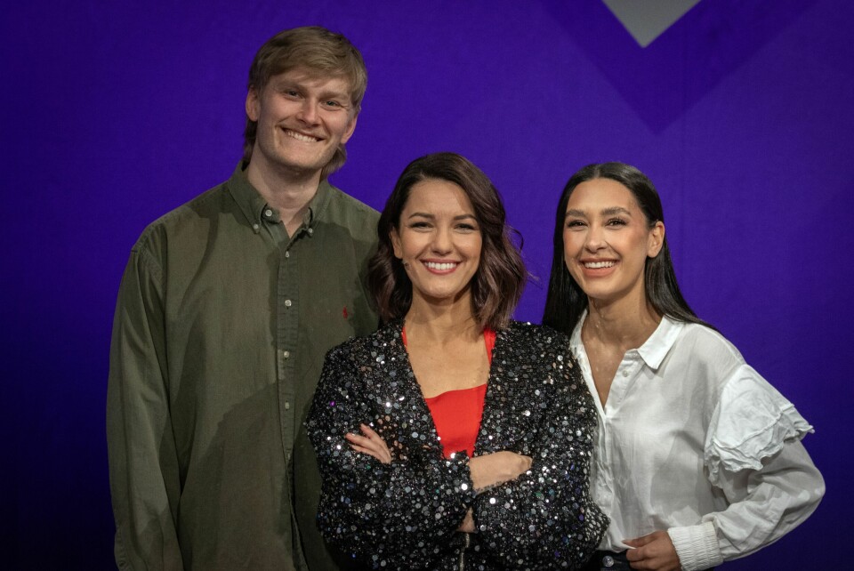 KLARE TIL INNSATS: Karsten Blomvik, Selda Ekiz og Selma Ibrahim er trioen som blir å se i «Alle mot 1» til høsten.