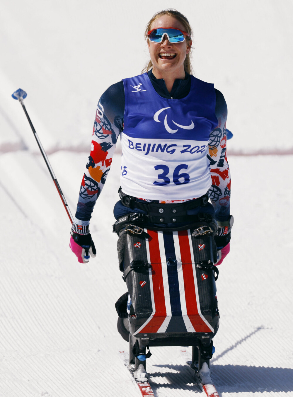 <b>GULLGLISET:</b> Etter at Birgit ble lam som 20-åring, har hun etablert seg som en av våre aller fremste medaljesankere. Her jubler hun for EM-gull i roing i 2022.