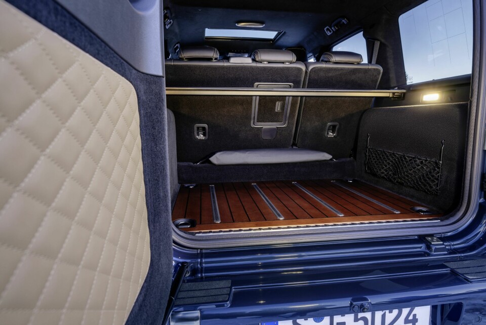 SKIPSDEKK: Med Manufaktur-programmet kan du få skipsdekk som gulv i bagasjerommet, for eksempel.