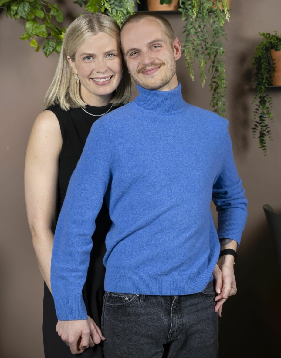 <b>KJÆRESTER</b>: Helene Svaland Johansen (31) og Henrik Heika Wiik (29)