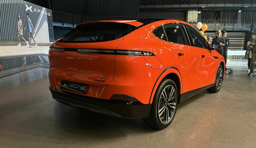 KONKURRANSE: G6 skal konkurrere i en knallhardt segment som domineres av Tesla Model Y.