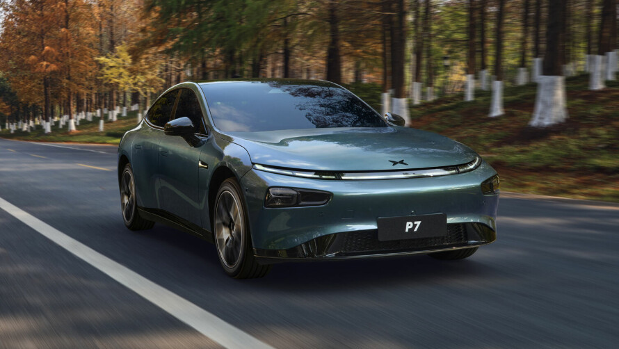 UTVALG: I tillegg til G6 er Xpeng representert i Norge med modellene P7 (bildet) og G9.