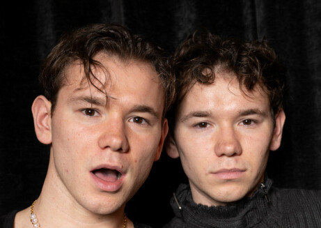 Marcus & Martinus, representing Sweden, pose during the press meeting ahead of the concert Nordic Eurovision Party held at Berns in Stockholm, Sweden April 14, 2024. TT News Agency/Fredrik Sandberg/via REUTERS      ATTENTION EDITORS - THIS IMAGE WAS PROVIDED BY A THIRD PARTY. SWEDEN OUT. NO COMMERCIAL OR EDITORIAL SALES IN SWEDEN.
