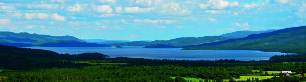 <b>REKORDVANN:</b> Kvesjøen ligger i naturskjønne områder i Lierne i Nord-Trøndelag, og artikkelforfatteren anbefaler eventuelle rekordjegere å legge turen hit.