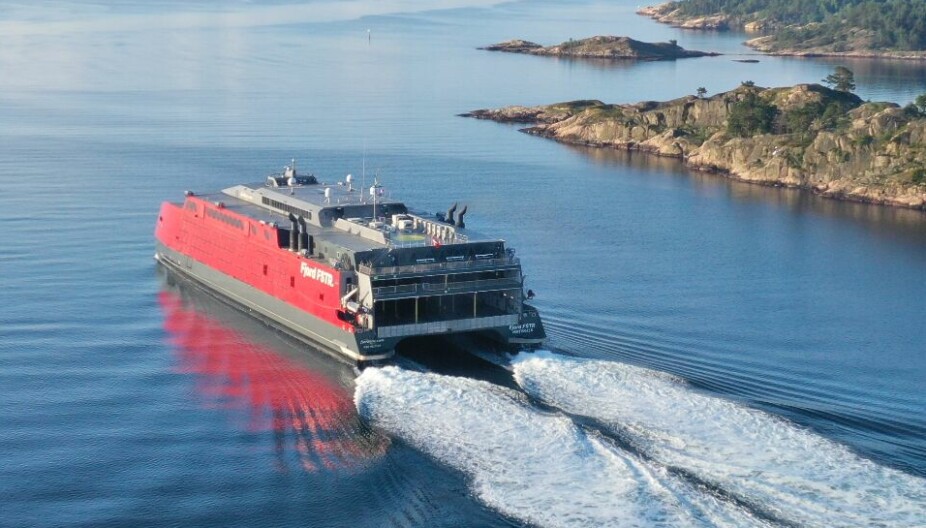 KAPASITET: Fjord FSTR er ikke raskere enn forgjengeren Fjord Cat, men har større kapasitet.