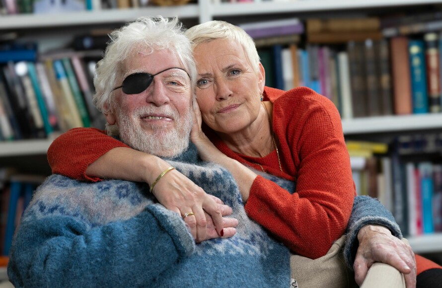 EVENTYRLYSTNE: – Karsten kan være veldig romantisk. Noe av det flotteste vi har gjort var å gå inkastien til Machu Picchu i Peru da han fylte 70 år. Vi er eventyrlystne begge to, sier Berit Mortensen om ektemannen Odd Karsten Tveit.