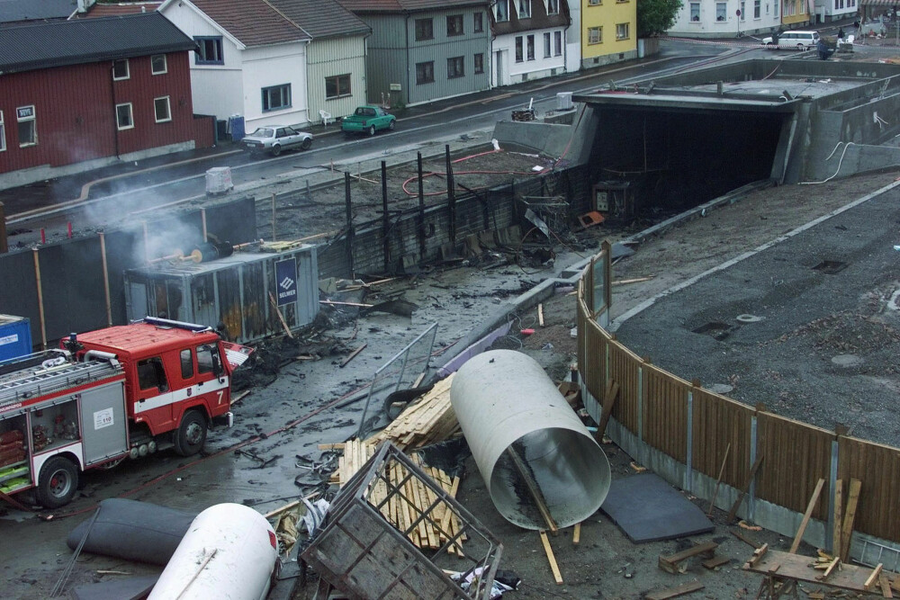 <b>ULYKKE:</b> Jo Anders Solberg mistet to kollegaer i eksplosjonen i Bragernestunnelen.