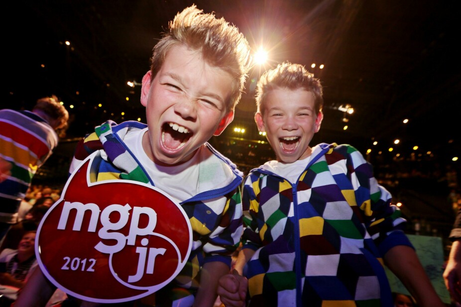 <b>STARTEN:</b> Marcus og Martinus vant MGPjr. i Oslo Spektrum i 2012.
