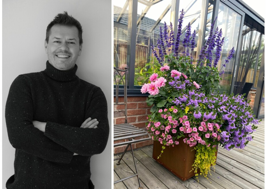 HAGEPLANTER: Hageekspert Espen Skarphagen deler tips du bør huske på når du skal plante i hagen.