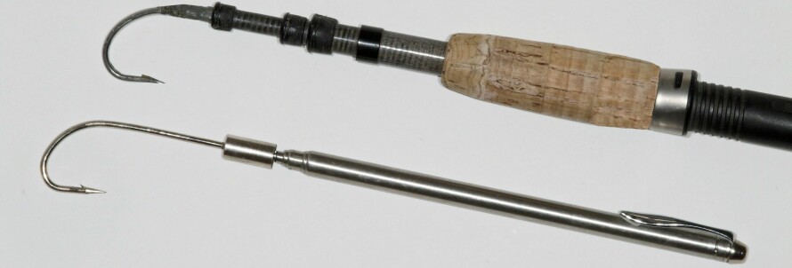 SELVGJORT: Istedenfor å kjøpe en isfiskeklepp, er det ingenting i veien for å lage din egen. Selvgjort kan i høyeste grad være velgjort.