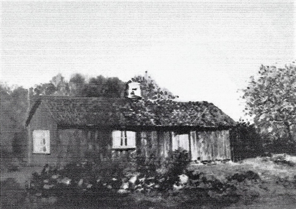 TREKKFULL: Den lille stuen Ester vokst opp i, var trekkfull og dårlig. Den finnes ikke i dag.