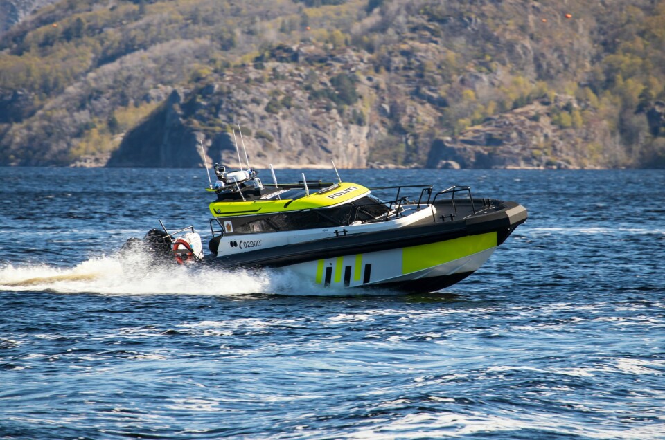 IKKE HELT SUPER: De nye politibåten fra svenske Marell er heftet med problemer. Etter å ha evaluert kontrakten skriver Politiets fellestjenester i en rapport at leverandøren ikke var rigget for oppdragets omfang.