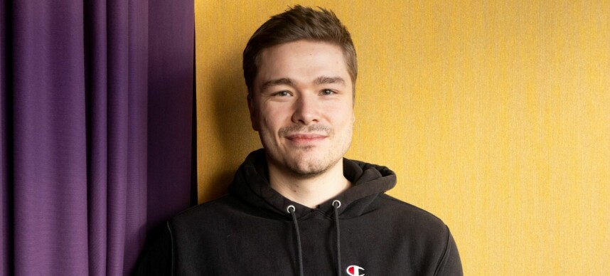 Forelsket Jonas Oftebro: – Jeg kunne ikke ha vært mer heldig, både privat og på jobb