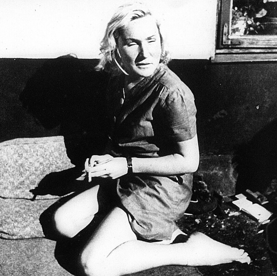 HJEMLENGSEL: Rundt 30 franske kvinner som var hyret inn av Wehrmacht for å arbeide mellom lakenene i Haus Sphinx, befant seg fortsatt i huset da krigen var slutt. De tilbrakte noen uker i Oslo, før de diskret ble skysset hjem til Paris.