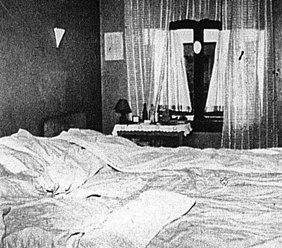 KONTOR: Slik hadde velferdsoffiser Hugo Bundle fått innredet «kontorene» i Dronningensgate 6 i kvadraturen i Oslo. Etablissementet var svært populært og innbringende.