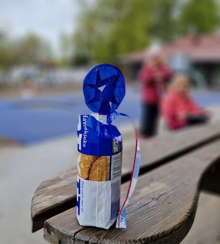 LEKEPLASSEN: Det blir fort en del pakker kjeks og hundre besøk på diverse lekeplasser i løpet av perioden som småbarnsforelder.