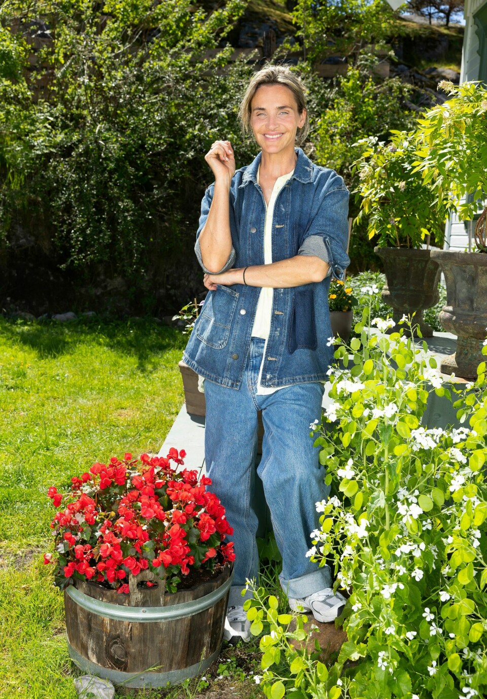 ISABEL SKOLMEN: Isabel Skolmen (48), komiker, modell og skuespiller.