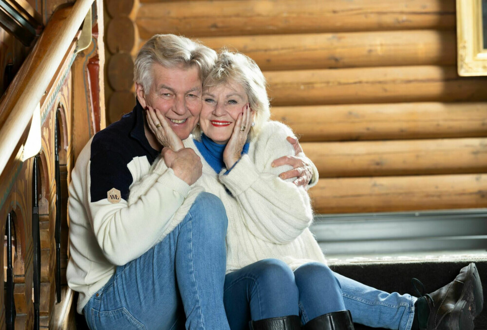 <b>GODT GIFT:</b> Anne Marie og ektemannen Lasse Lindtner giftet seg i 1990, etter å ha kjent hverandre i fem år. Paret har til sammen fem barn og ti barnebarn.