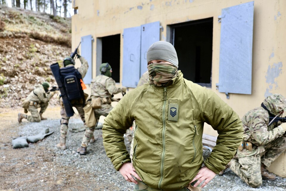 HOVEDINSTRUKTØR: Han ønsker å bidra til kampkraft på fronten i Ukraina.