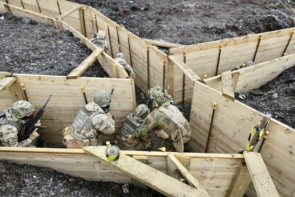 VIRVAR I FELT: Operasjon Gungne ledes av HV-12, men blir støttet av bl.a. Møre og Fjordane Heimevernsdistrikt 11, Sør-Hålogaland Heimevernsdistrikt 14 og Heimevernets våpenskole.