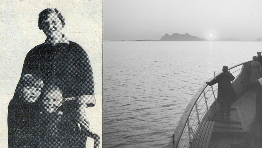 100 ÅR SIDEN: Natten til 17. juni 1924 inntraff en av de verste ulykkene i Hurtigrutens historie. To passasjerskip kolliderte i tett tåke nord for Landegode (bildet til høyre) utenfor Bodø.