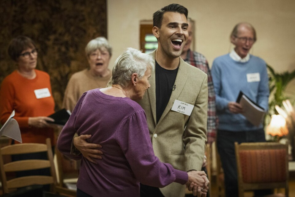 TV-SUKSESS: Kim Wigaard har sjarmert hele Norge som dirigent i NRK-serien «Demenskoret».