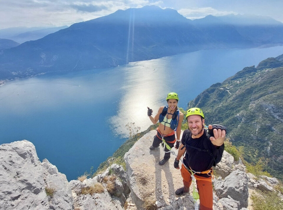 BARNEKJÆR: – Jeg er kjempeglad for at vi har fått Storm. Nå er vi gang, så får vi se hvor mange barn vi får til slutt, sier Amalie Iuel som drømmer om fem barn og minibuss.